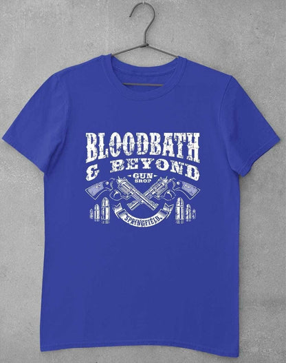 Bloodbath and Beyond T-Shirt S / Royal  - Off World Tees