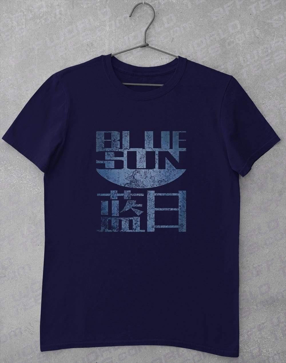 Blue Sun T-Shirt S / Navy  - Off World Tees