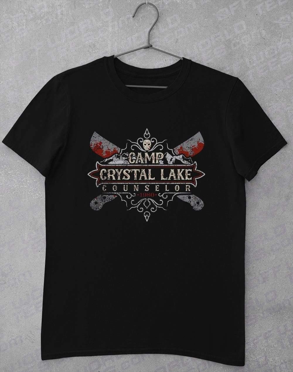 Crystal Lake Counselor T-Shirt L / Black  - Off World Tees