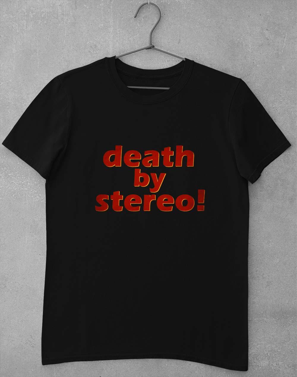 Death By Stereo! T-Shirt S / Black  - Off World Tees