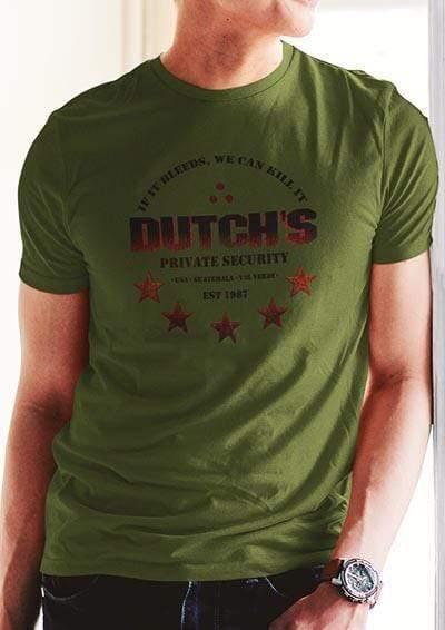 Dutch's Private Security T-Shirt  - Off World Tees