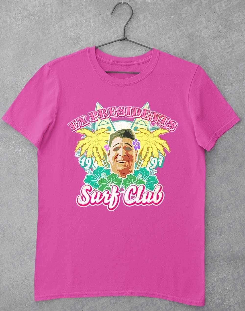 Ex Presidents Surf Club T-Shirt S / Azalea  - Off World Tees