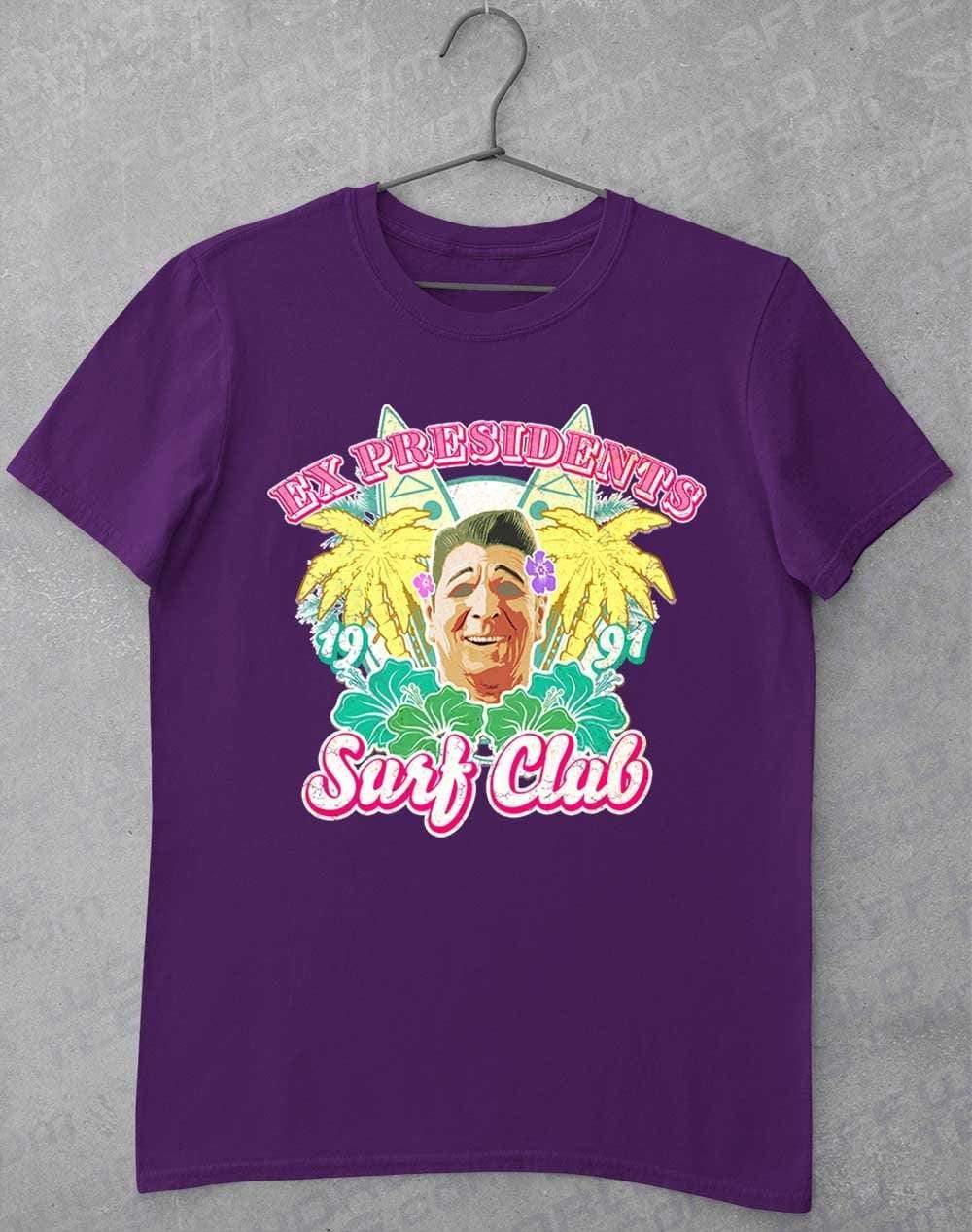 Ex Presidents Surf Club T-Shirt S / Purple  - Off World Tees