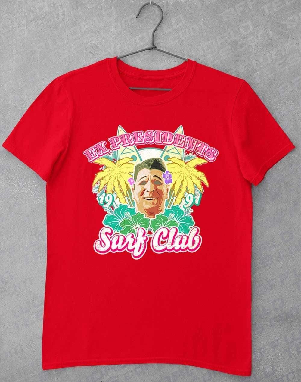 Ex Presidents Surf Club T-Shirt S / Red  - Off World Tees