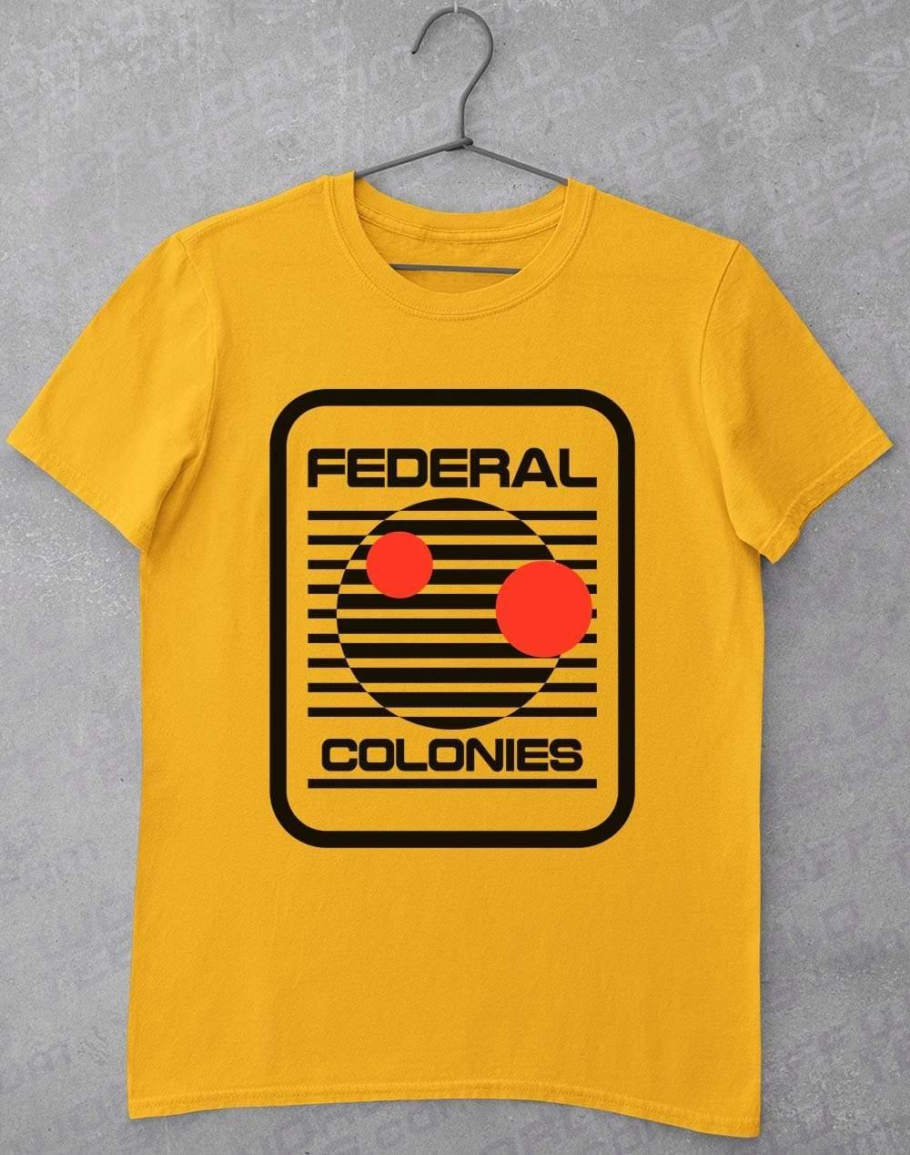 Federal Colonies T-Shirt S / Gold  - Off World Tees