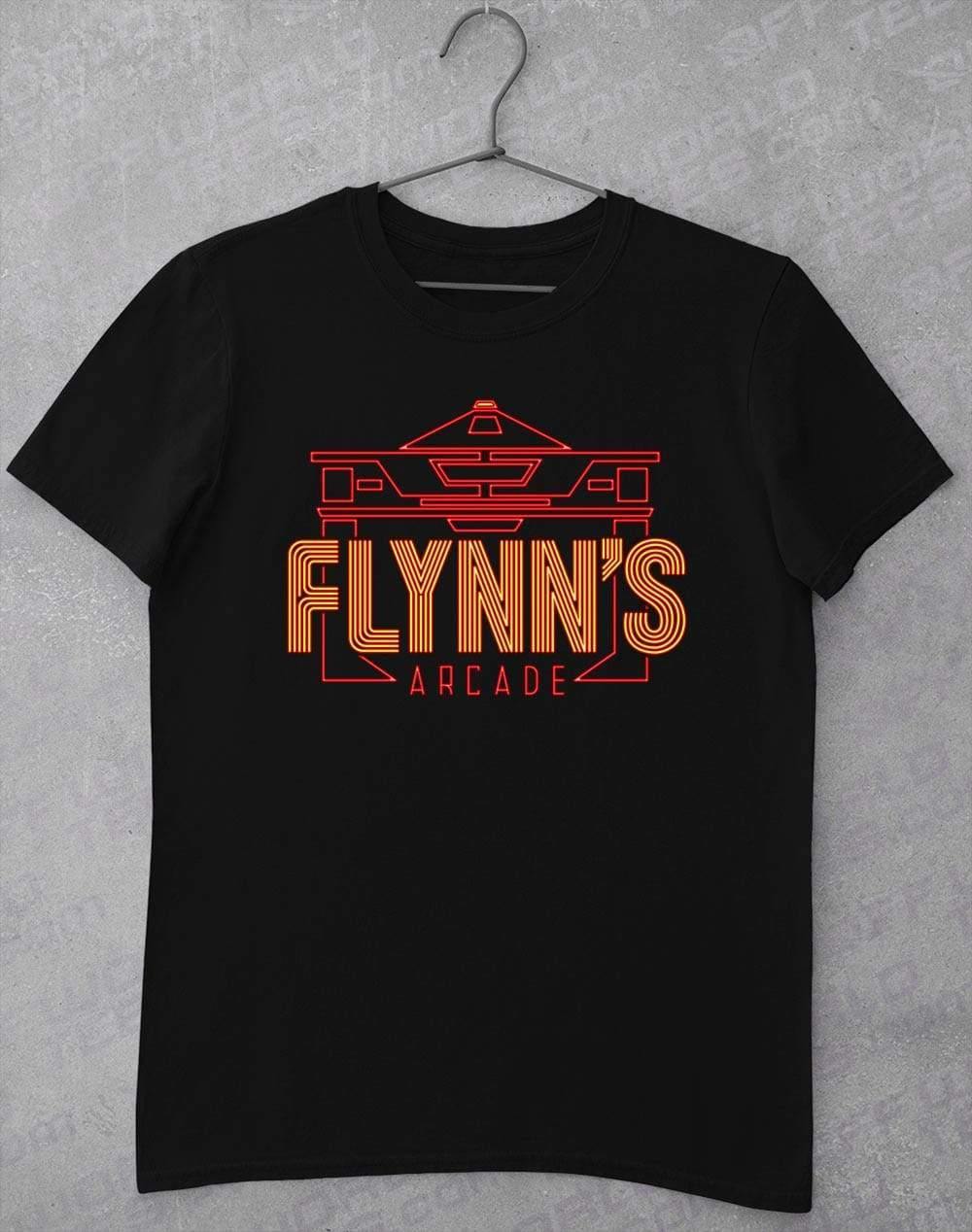Flynn's Arcade T-Shirt S / Black  - Off World Tees