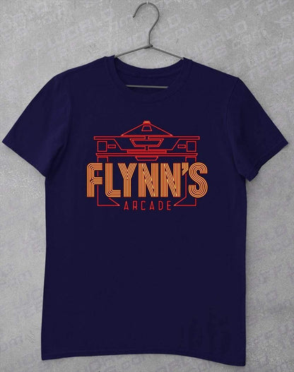 Flynn's Arcade T-Shirt S / Navy  - Off World Tees