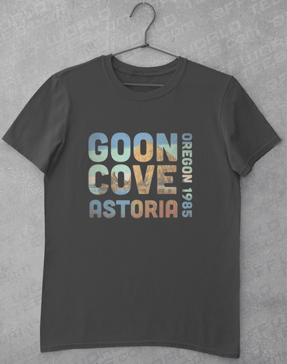 Goon Cove 1985 T-Shirt S / Charcoal  - Off World Tees