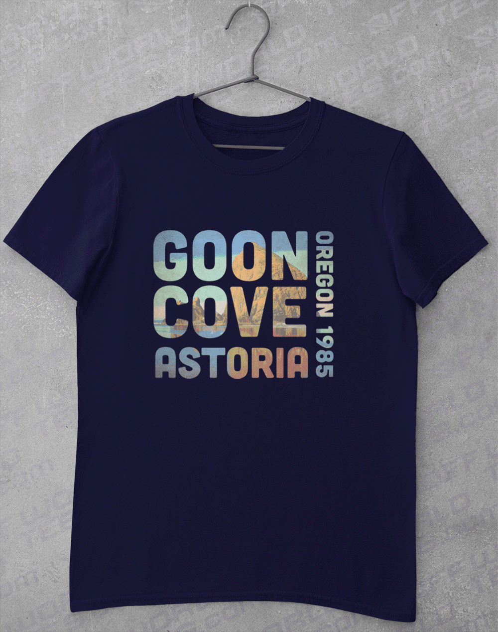 Goon Cove 1985 T-Shirt S / Navy  - Off World Tees