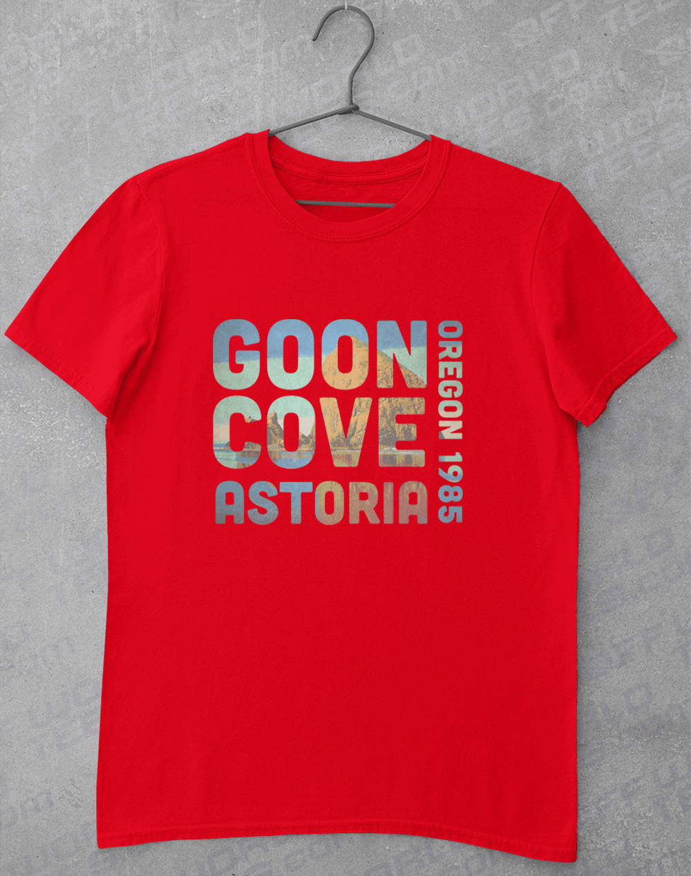 Goon Cove 1985 T-Shirt S / Red  - Off World Tees