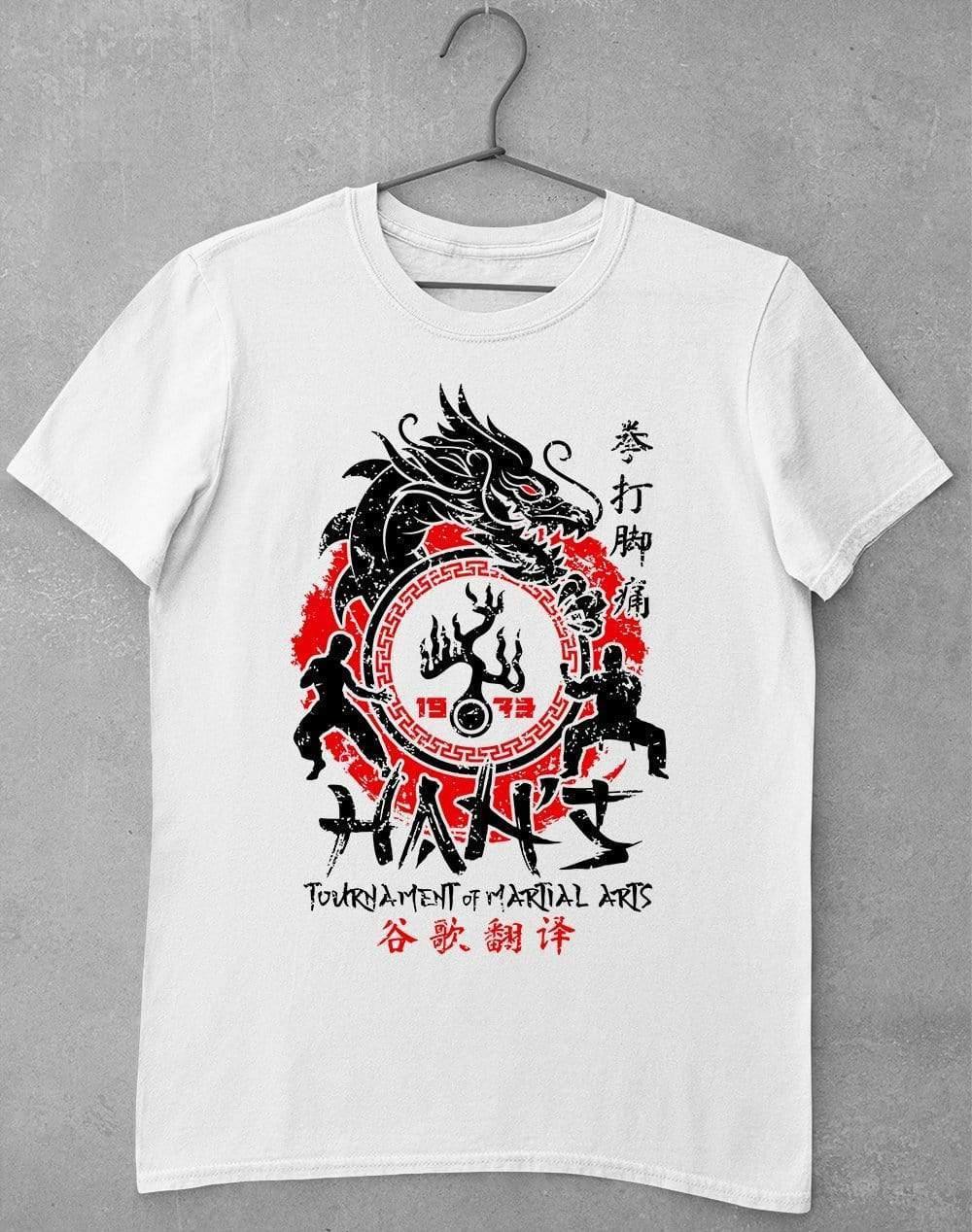 Han's Tournament of Martial Arts T-Shirt S / White  - Off World Tees