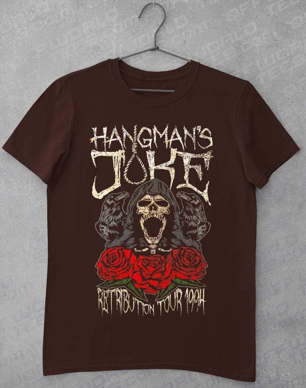 Hangman's Joke Retribution Tour 94 T-Shirt S / Dark Chocolate  - Off World Tees