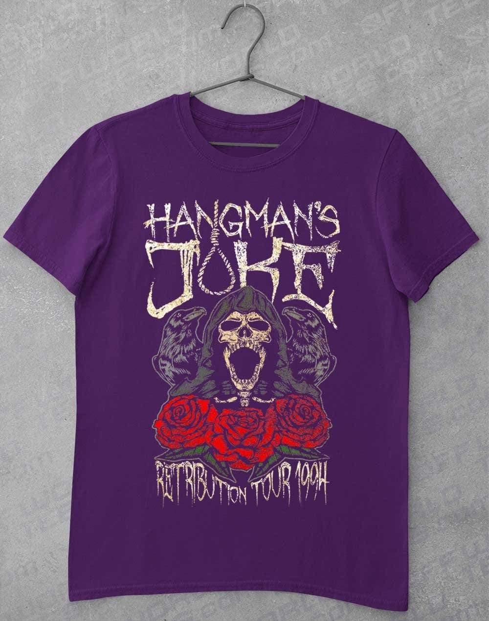Hangman's Joke Retribution Tour 94 T-Shirt S / Purple  - Off World Tees