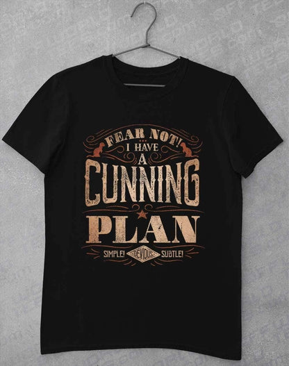 I Have a Cunning Plan T-Shirt S / Black  - Off World Tees