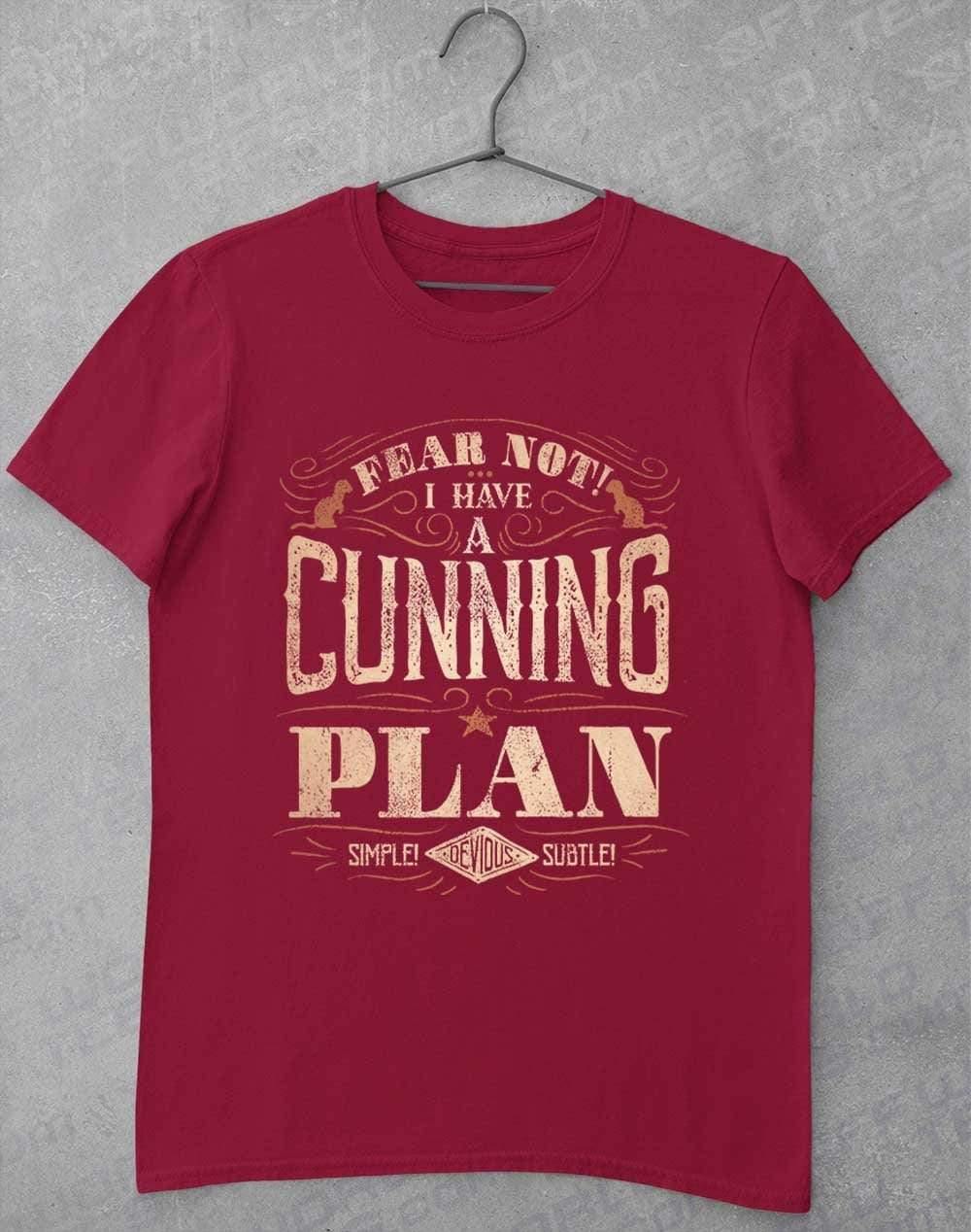 I Have a Cunning Plan T-Shirt S / Cardinal Red  - Off World Tees