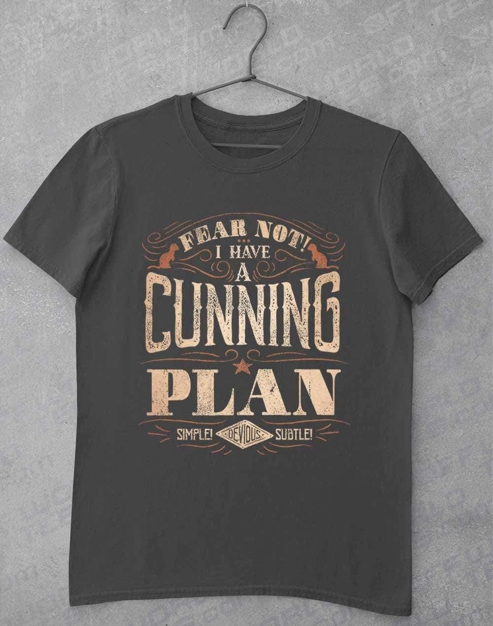 I Have a Cunning Plan T-Shirt S / Charcoal  - Off World Tees