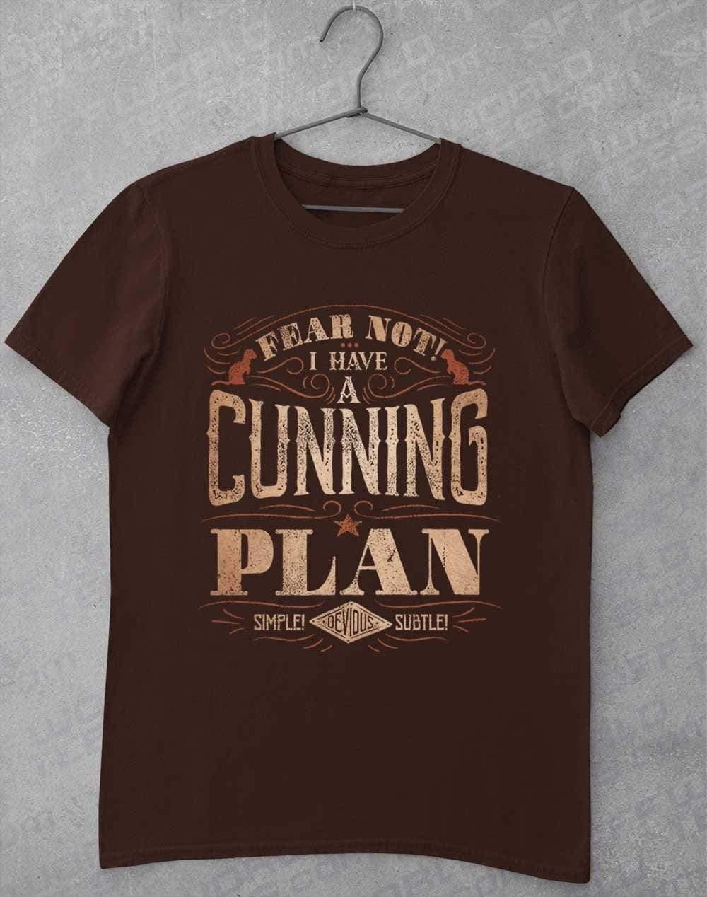 I Have a Cunning Plan T-Shirt S / Dark Chocolate  - Off World Tees