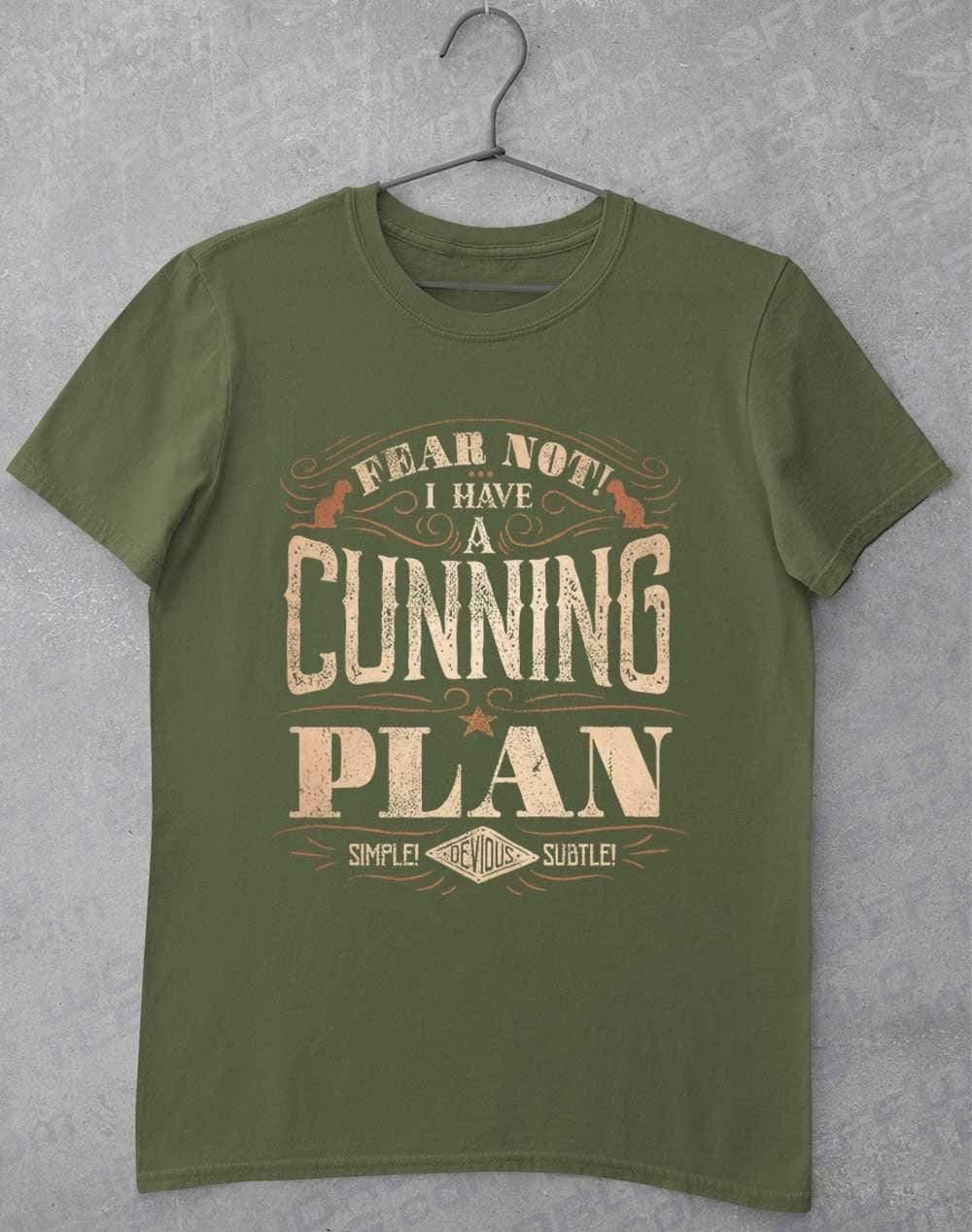 I Have a Cunning Plan T-Shirt S / Military Green  - Off World Tees