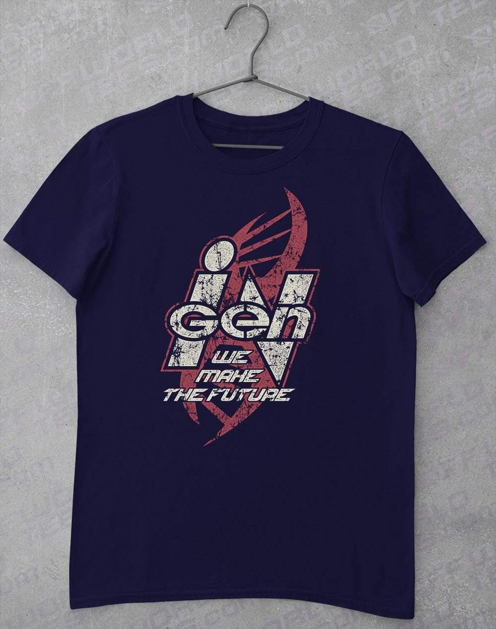 InGen DNA Strand T-Shirt S / Navy  - Off World Tees