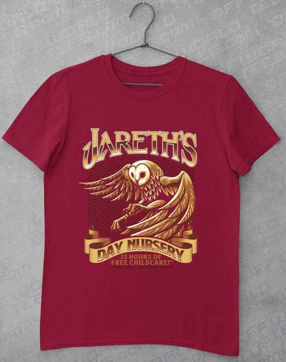 Jareth's Day Nursery T-Shirt S / Cardinal Red  - Off World Tees