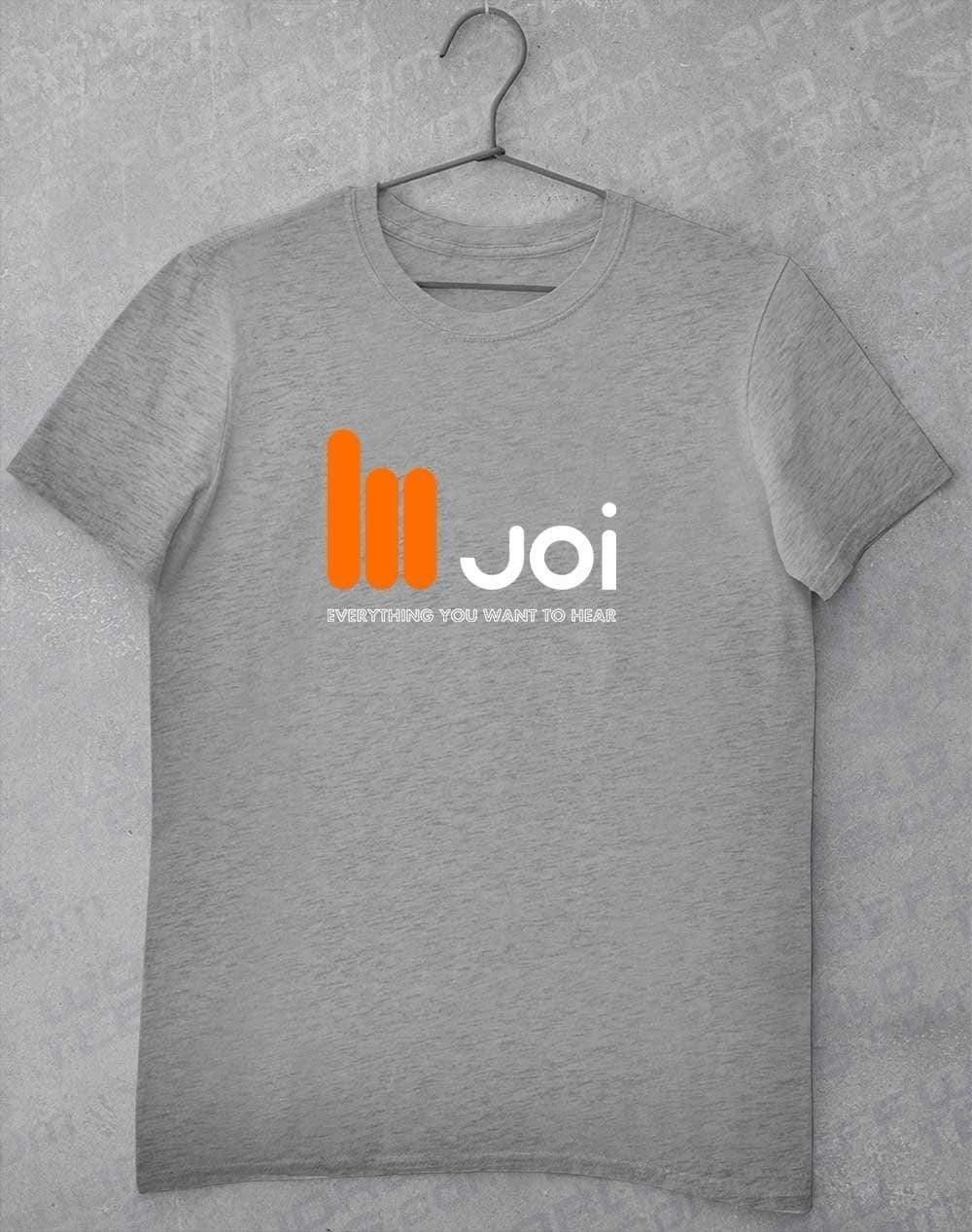 JOI Everything You Want to Hear T-Shirt S / Heather Grey  - Off World Tees