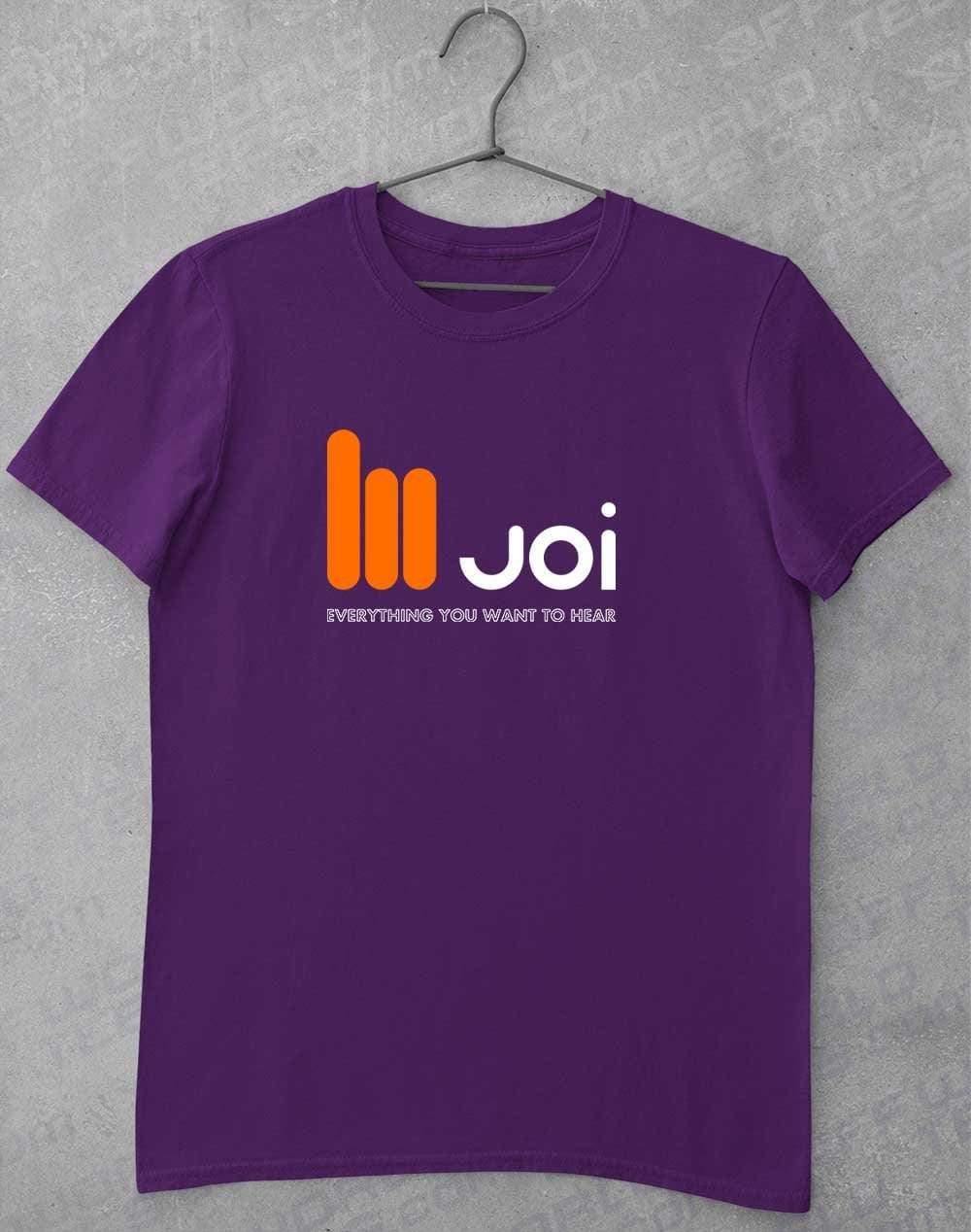 JOI Everything You Want to Hear T-Shirt S / Purple  - Off World Tees