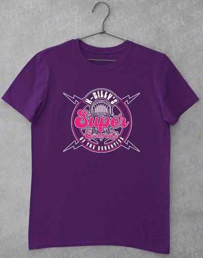 K-Billy's Super Sounds of the 70's T-Shirt L / Purple  - Off World Tees