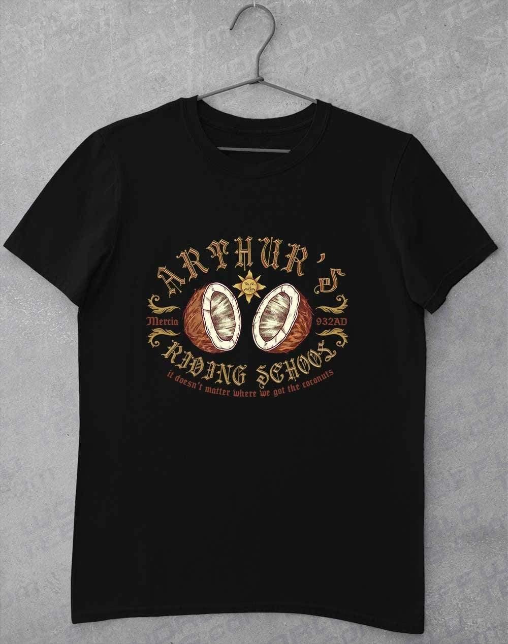 King Arthur's Riding School T-Shirt S / Black  - Off World Tees