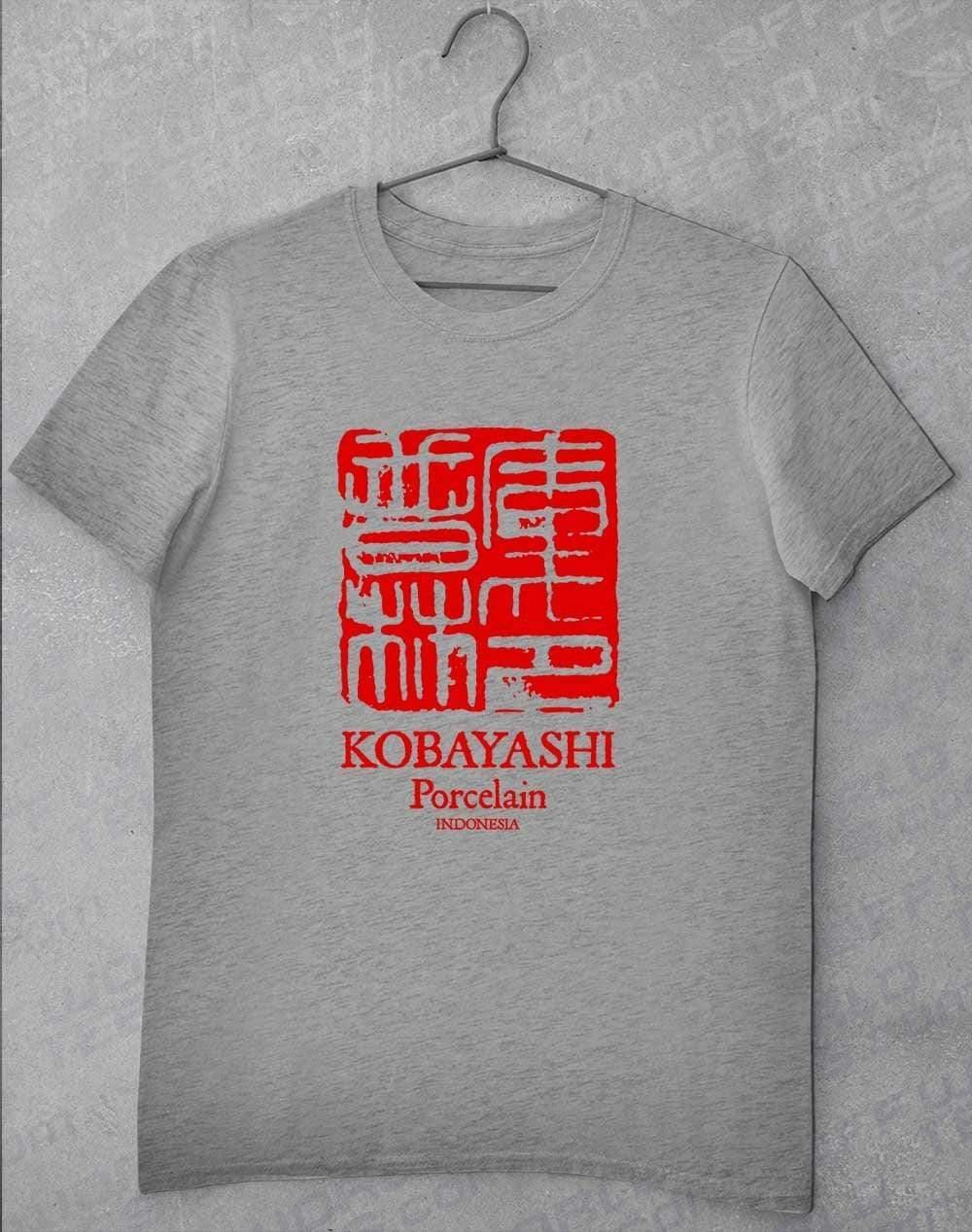Kobayashi Porcelain T-Shirt S / Heather Grey  - Off World Tees