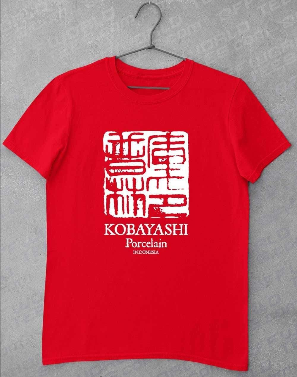Kobayashi Porcelain T-Shirt S / Red  - Off World Tees