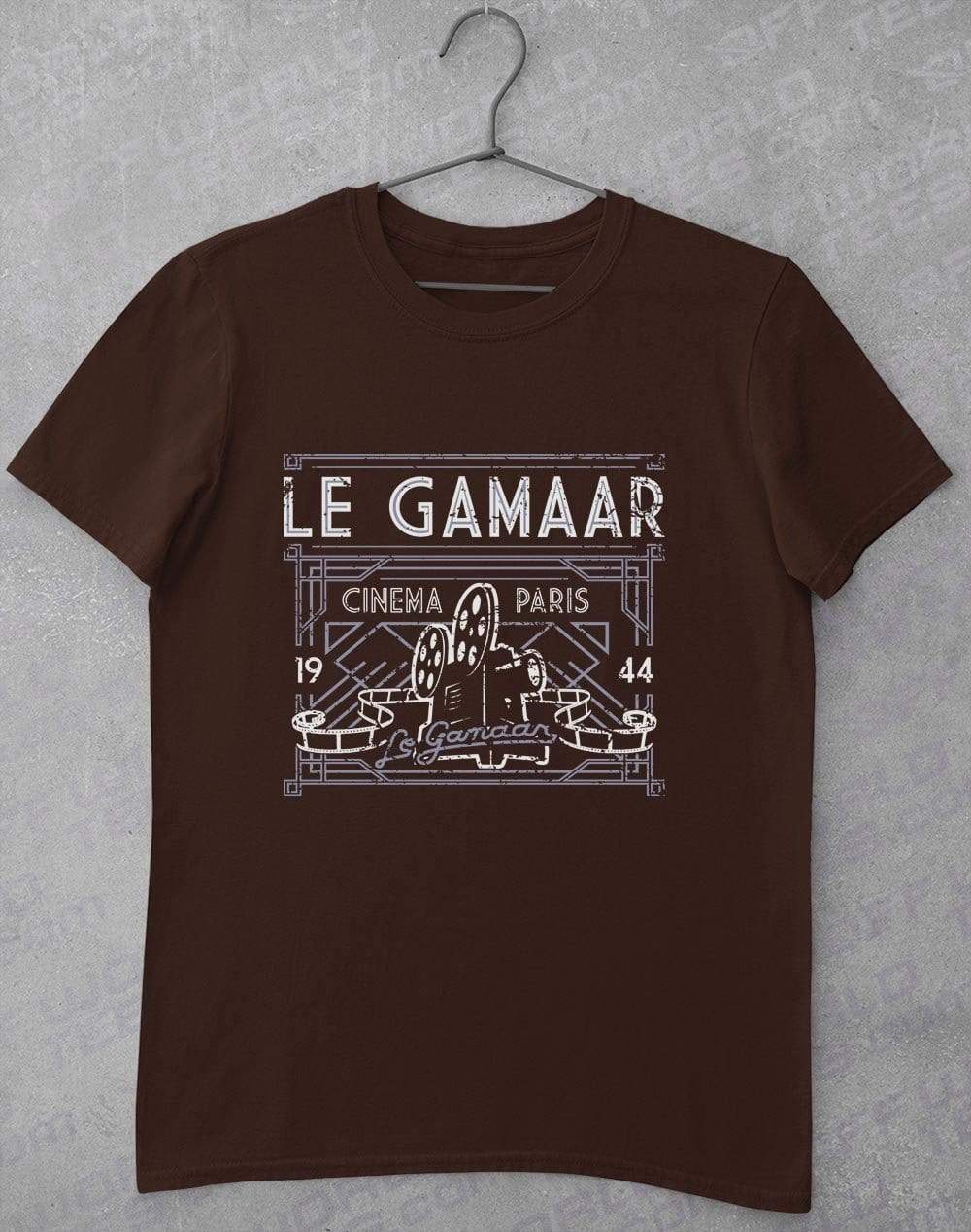 Le Gamaar Cinema T Shirt S / Dark Chocolate  - Off World Tees