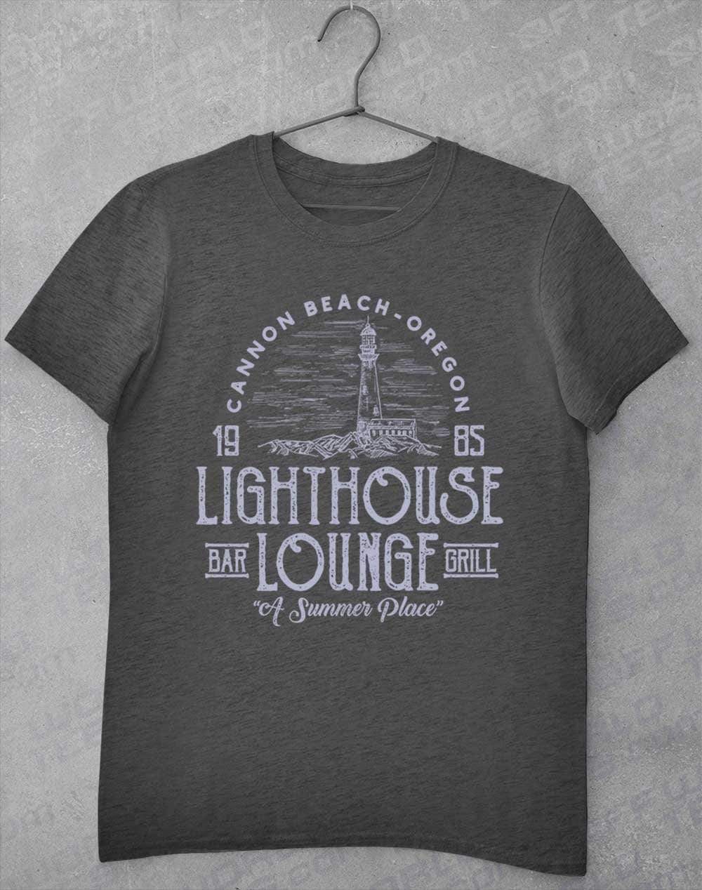 Lightouse Lounge 1985 T-Shirt S / Dark Heather  - Off World Tees