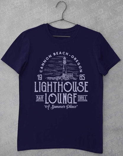 Lightouse Lounge 1985 T-Shirt S / Navy  - Off World Tees