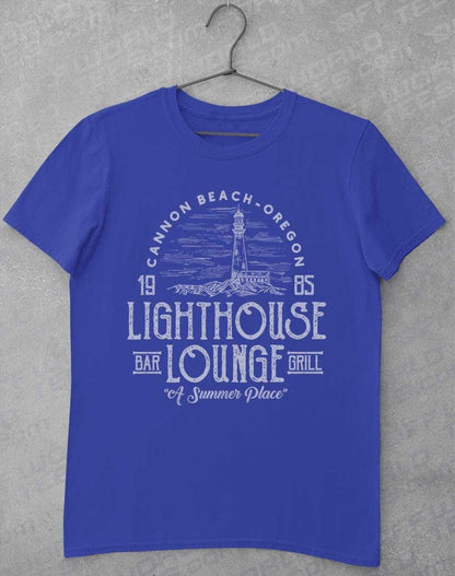 Lightouse Lounge 1985 T-Shirt S / Royal  - Off World Tees