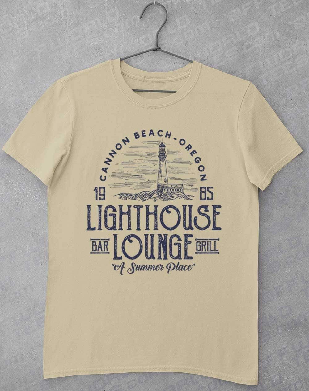 Lightouse Lounge 1985 T-Shirt S / Sand  - Off World Tees