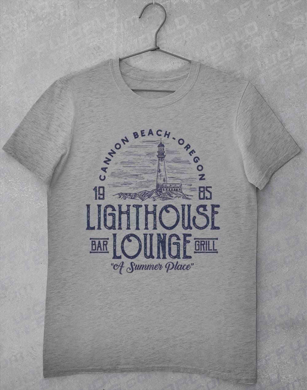 Lightouse Lounge 1985 T-Shirt S / Sport Grey  - Off World Tees
