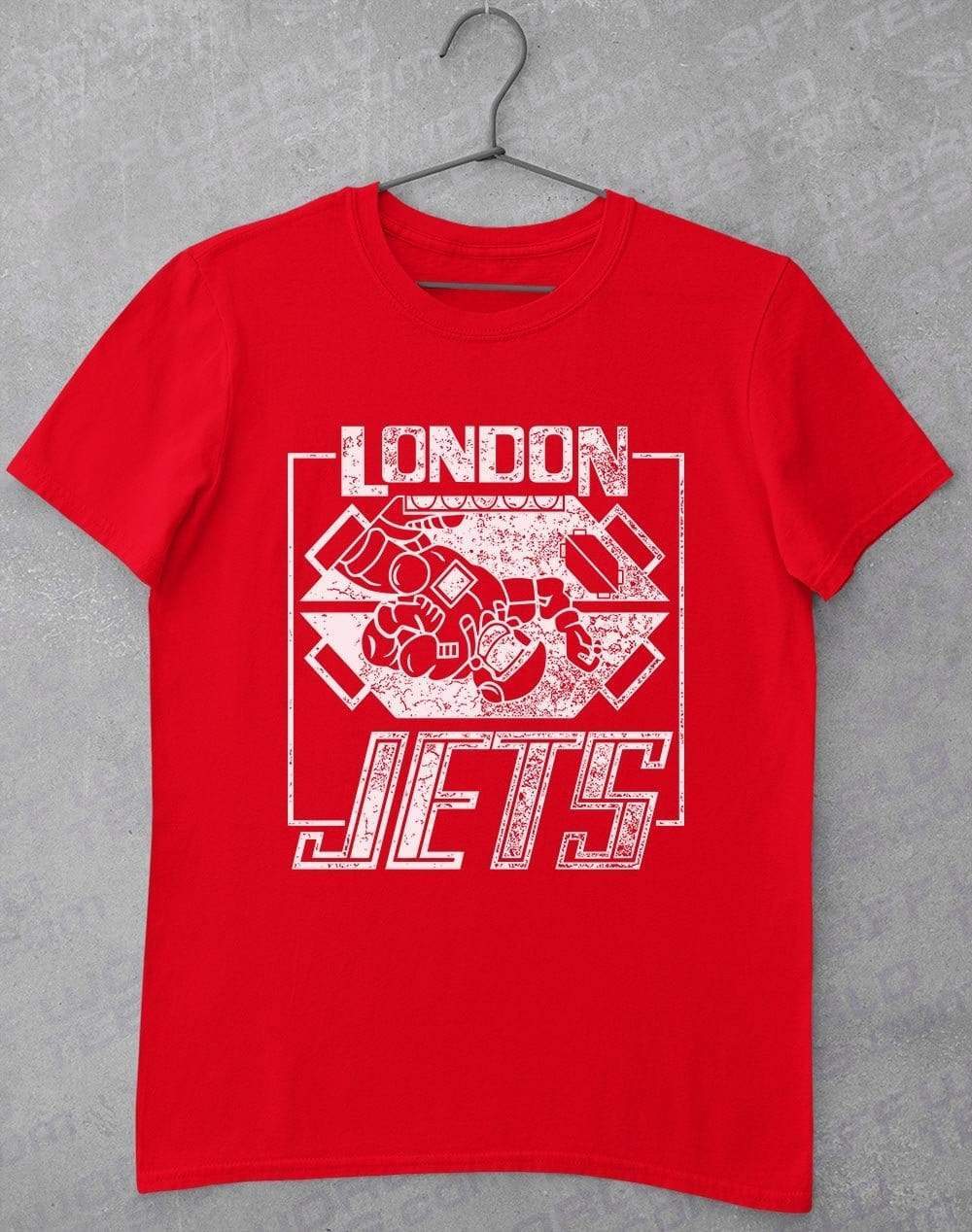London Jets T-Shirt S / Red  - Off World Tees