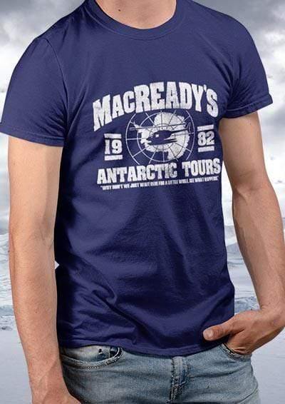 MacReady's Antarctic Tours 1982 T-Shirt  - Off World Tees
