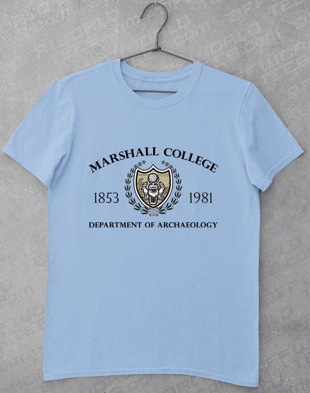 Marshall College 1981 T-Shirt S / Light Blue  - Off World Tees