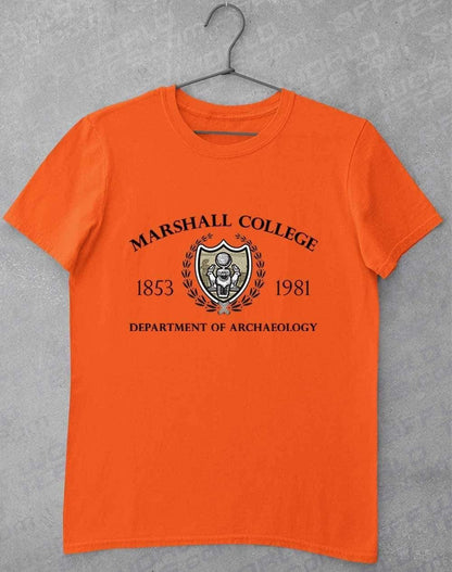 Marshall College 1981 T-Shirt S / Orange  - Off World Tees
