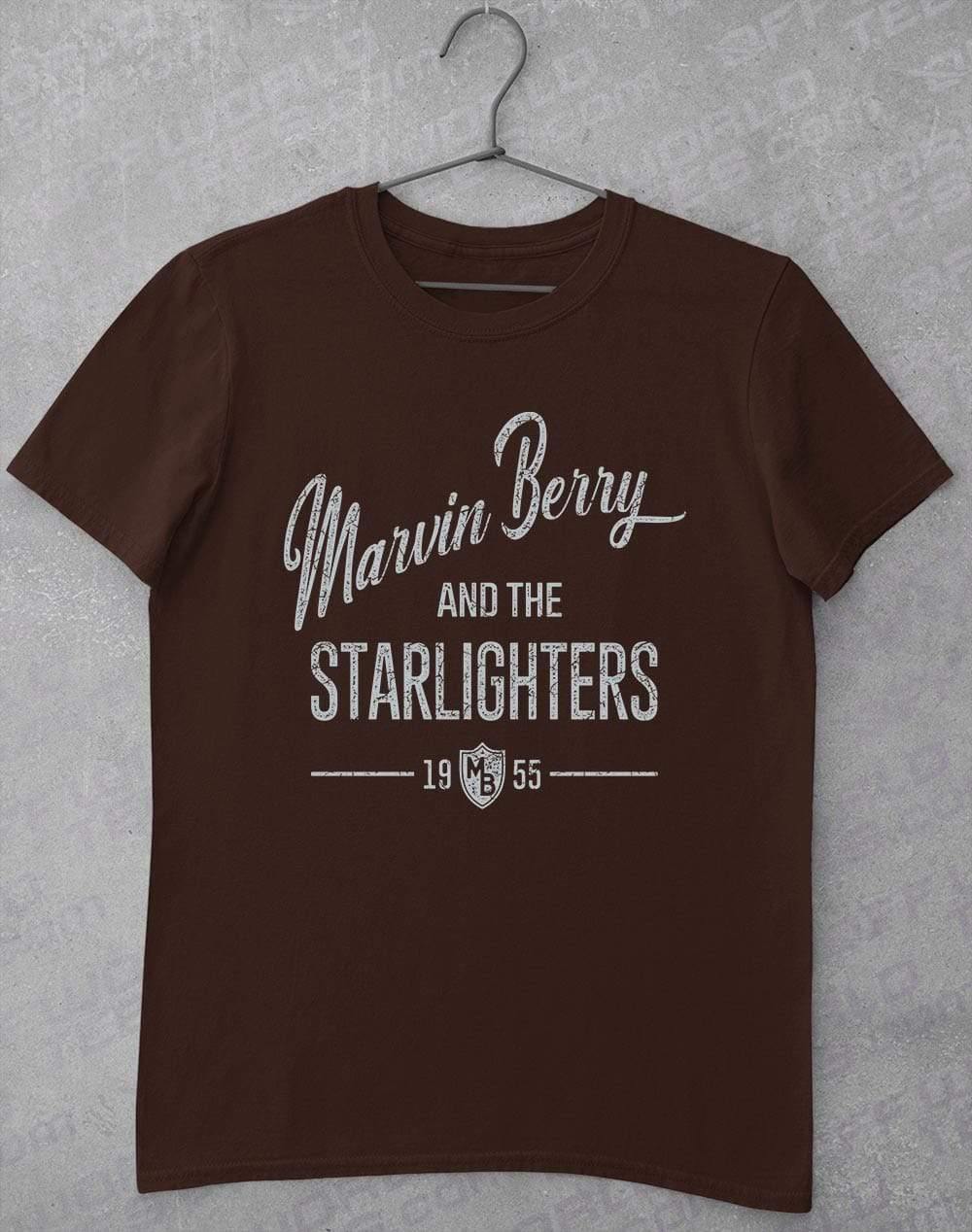 Marvin Berry and the Starlighters T-Shirt S / Dark Chocolate  - Off World Tees