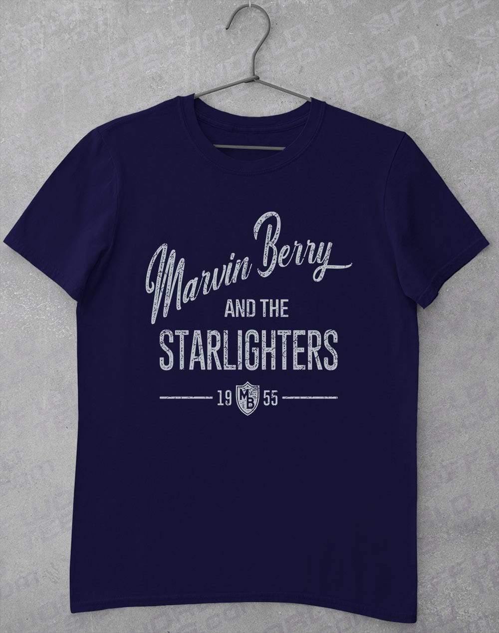 Marvin Berry and the Starlighters T-Shirt S / Navy  - Off World Tees
