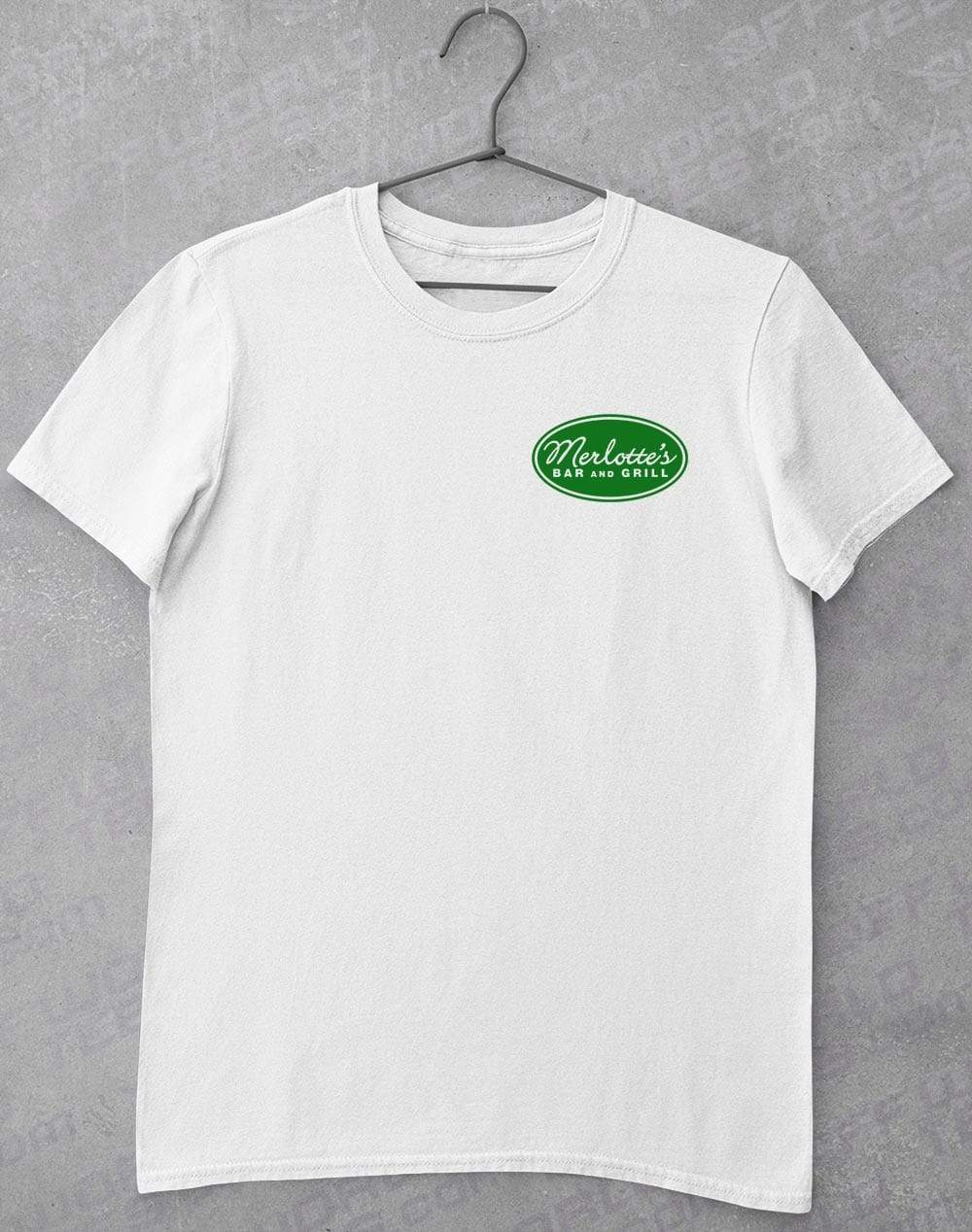 Merlotte's Bar and Grill T-Shirt (Men's Fit) L / White  - Off World Tees
