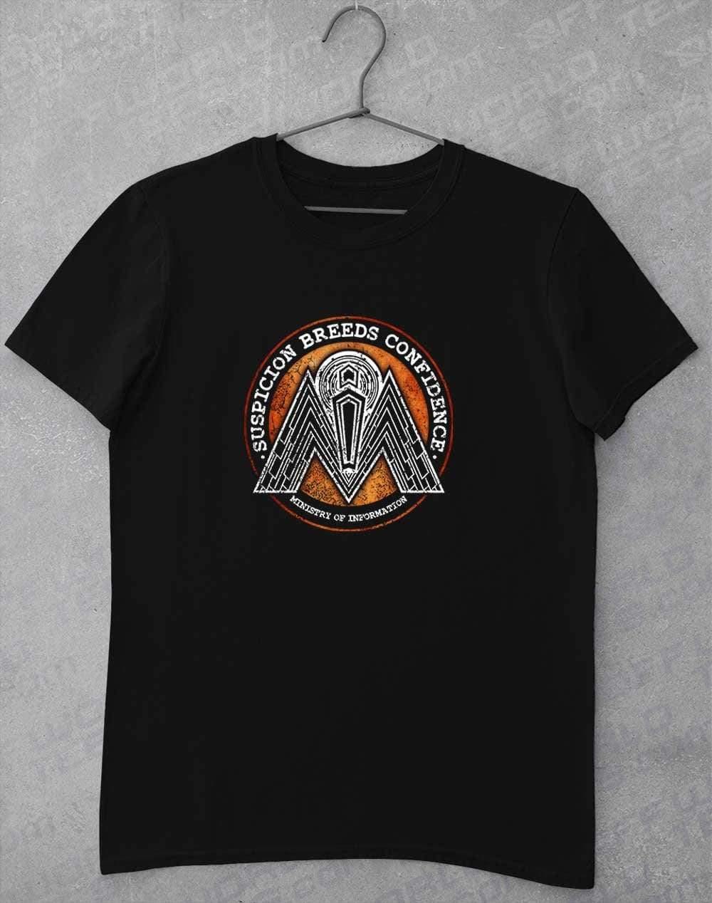 Ministry of Information T-Shirt S / Black  - Off World Tees