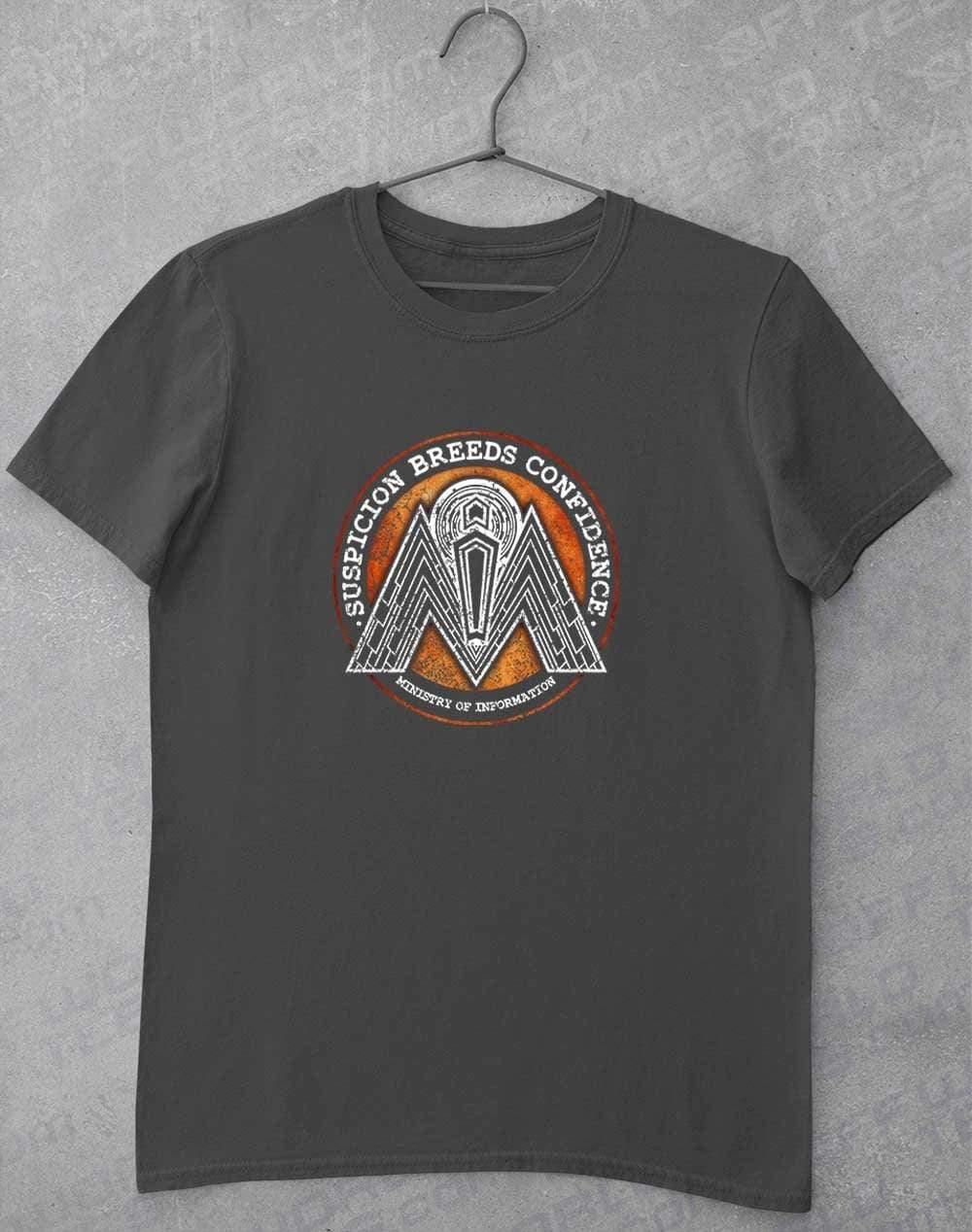 Ministry of Information T-Shirt S / Charcoal  - Off World Tees