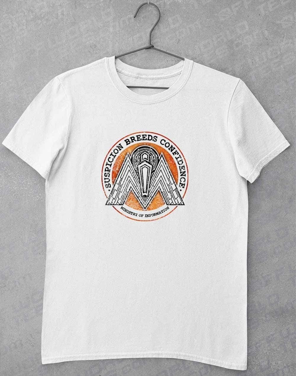 Ministry of Information T-Shirt S / White  - Off World Tees