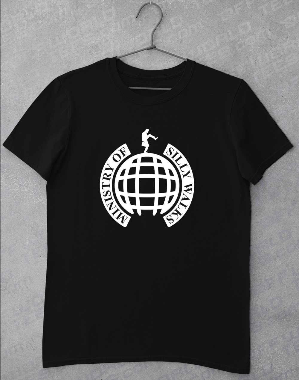 Ministry of Silly Walks T-Shirt S / Black  - Off World Tees