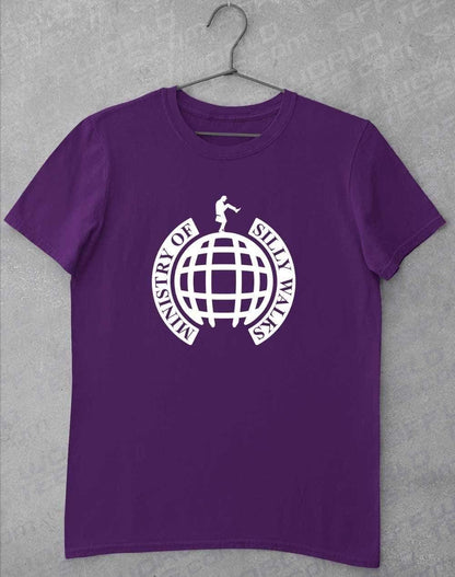Ministry of Silly Walks T-Shirt S / Purple  - Off World Tees