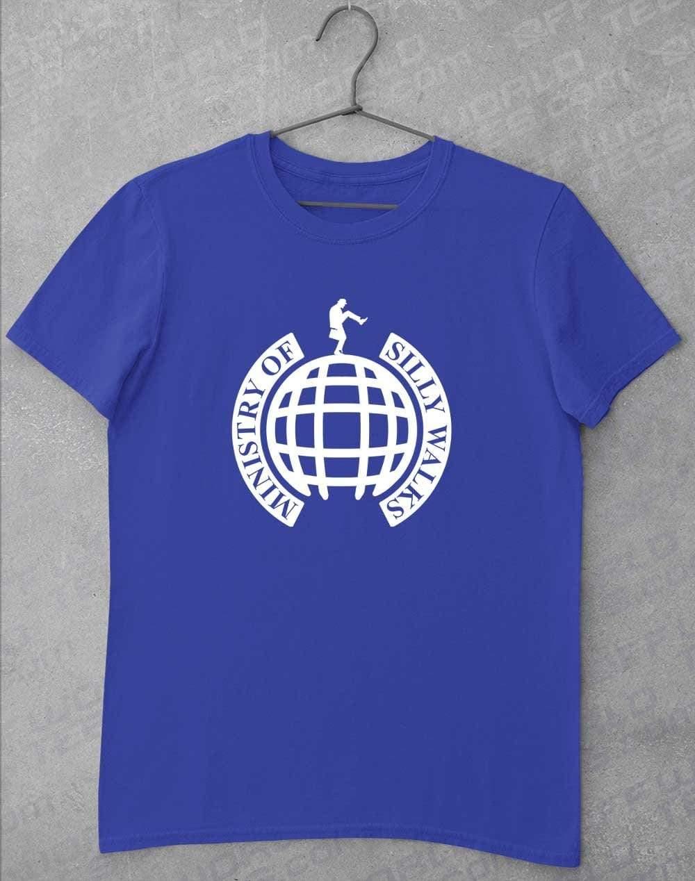 Ministry of Silly Walks T-Shirt S / Royal  - Off World Tees