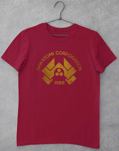 Nakatomi Corporation T-Shirt S / Cardinal Red  - Off World Tees